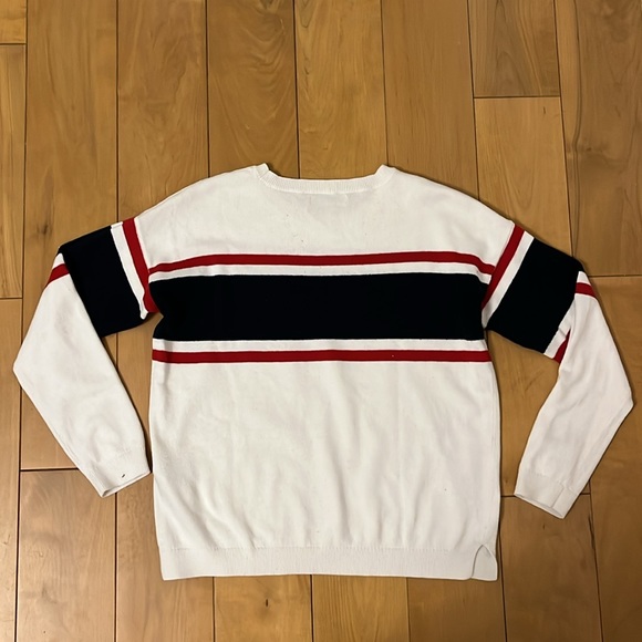 ABERCROMBIE KIDS striped white sweater in size 15/16. - Picture 7 of 7